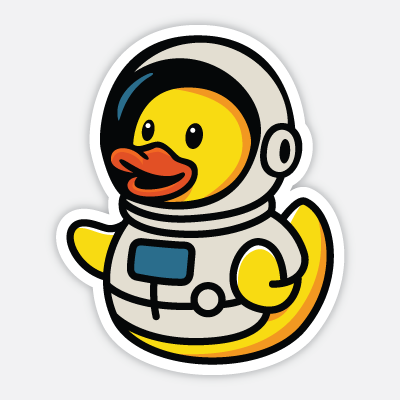 Astronaut Cruise Duck or Jeep Duck