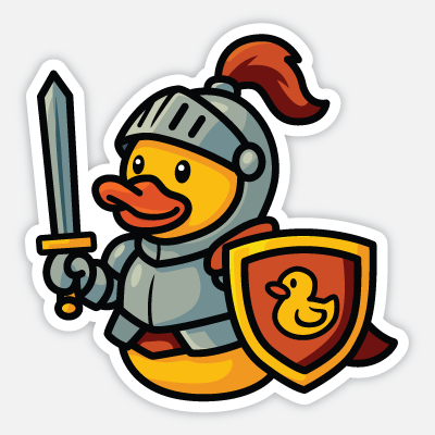 Sir Ducken is Cruise Duck or Jeep Duck art